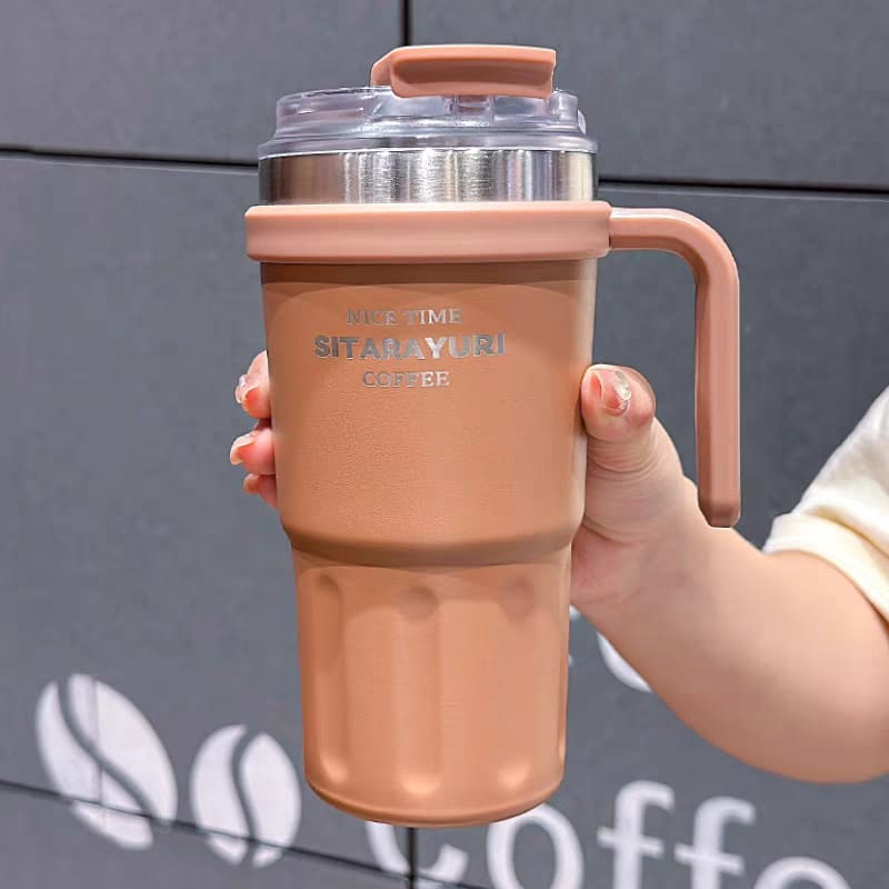 NICE TIME SITARAYURI™ Premium Insulated Coffee Mug – 600ml