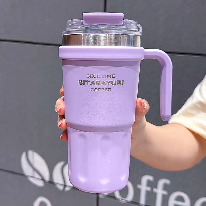 NICE TIME SITARAYURI™ Premium Insulated Coffee Mug – 600ml