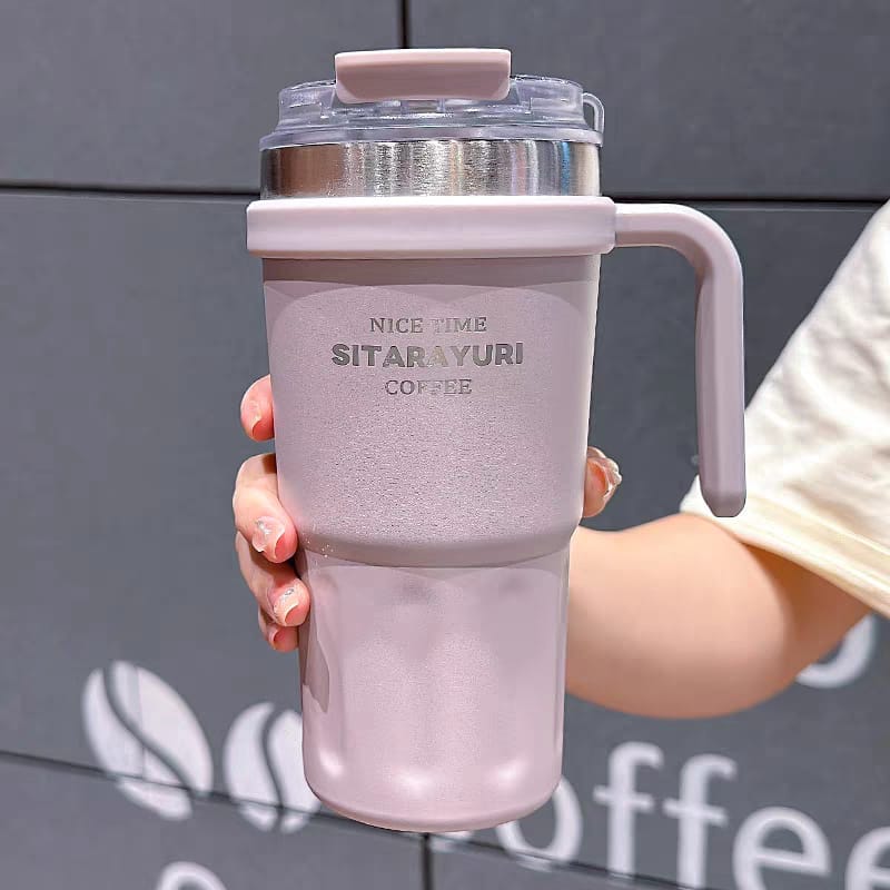 NICE TIME SITARAYURI™ Premium Insulated Coffee Mug – 600ml